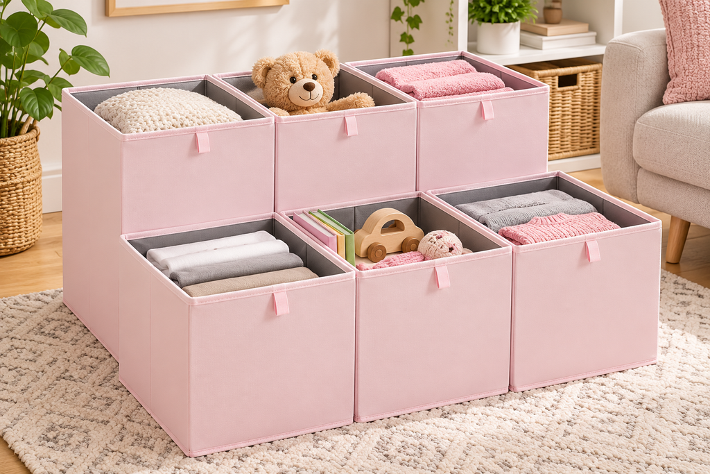 Home pink boxes